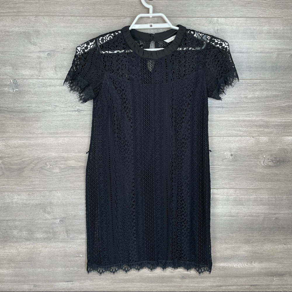 3/$25🛍️ LC Lauren Conrad Short Sleeve Lace Dress